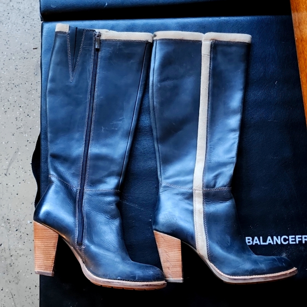 Leather Motorcycle Boots